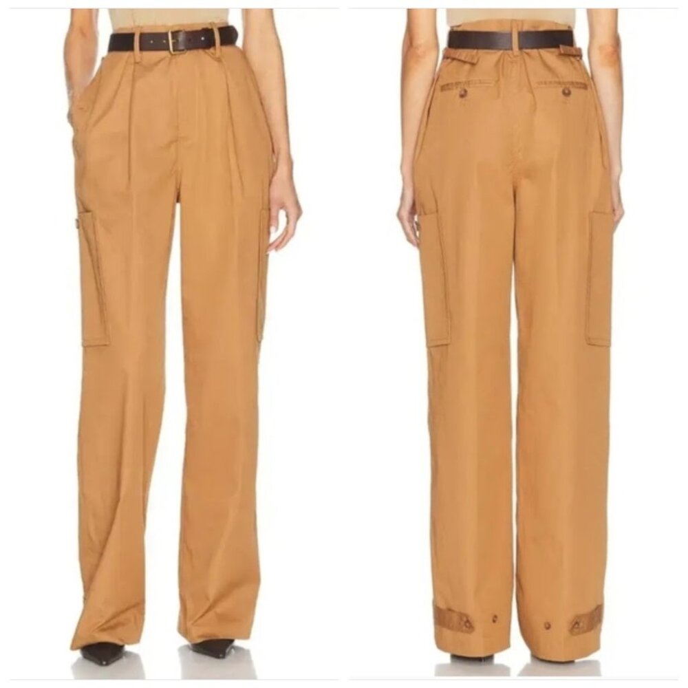 NWT Helsa Paperbag Pant In Caramel Size S